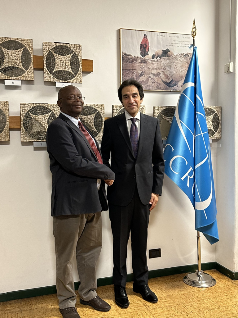 Visit from the Ambassador of Egypt ICCROM